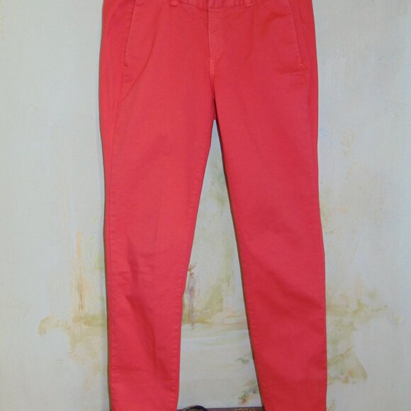 Rag & Bone Pants Slacks Women's 29 Salmon Coral Skinny Jeans Minimalist Basic - Picture 3 of 8